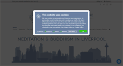 Desktop Screenshot of meditationinliverpool.org.uk